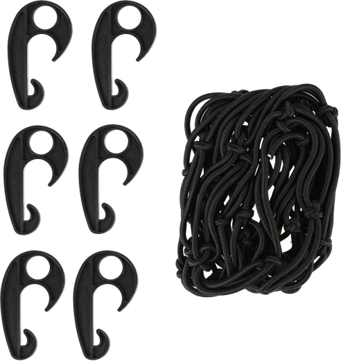 Fissaggio rapido con 6 ganci