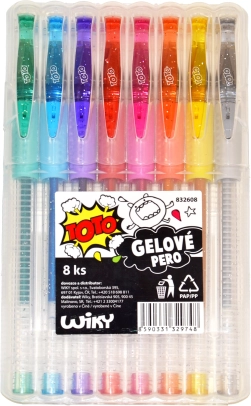 Gel Pen Set – 8 Colors