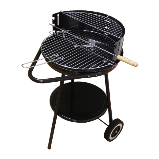 Two grates for greater convenience