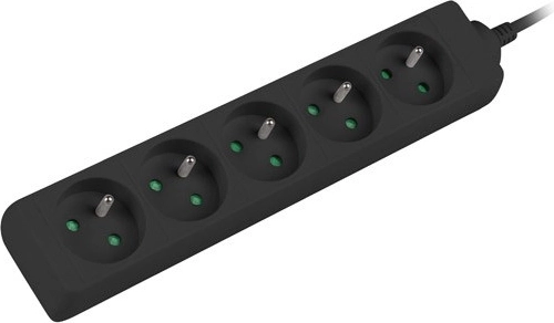 Pět francouzských zásuvek CEE 7/5