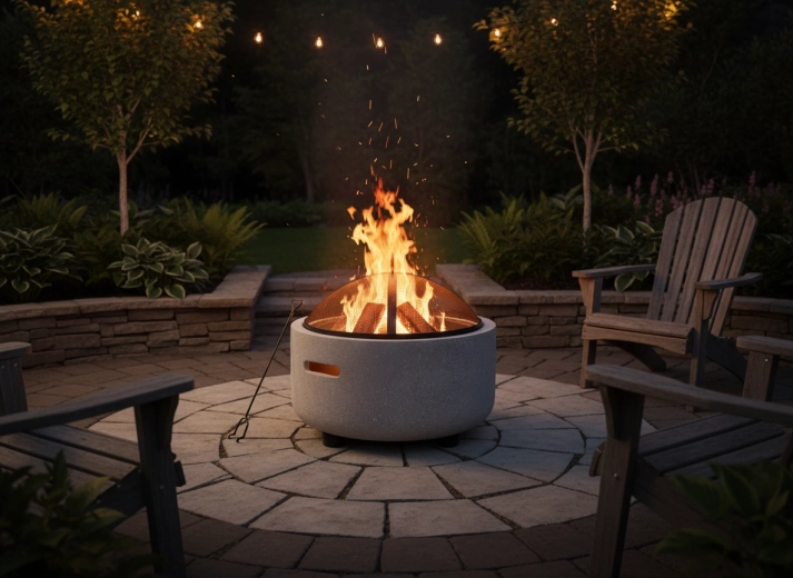 Safety and comfort for evening gatherings