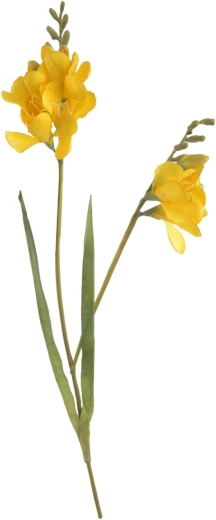 Umjetni cvijet frezija žuta 54 cm