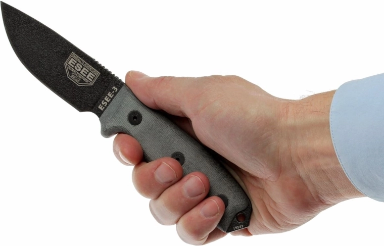 Ergonomic Micarta for a secure grip