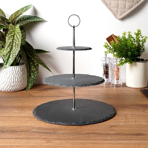 Natuurlijke leisteen en stabiel metaal