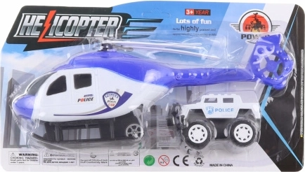 Helikopter met auto