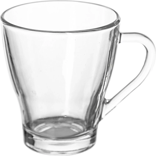 Tazza in vetro trasparente 270 ml