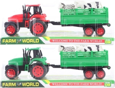 Friction Tractor with Animals