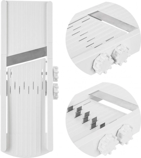 Trinløs regulering af tykkelsen op til 8 mm