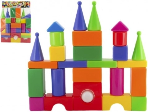 Costruzioni grandi blocchi di plastica 30 pezzi