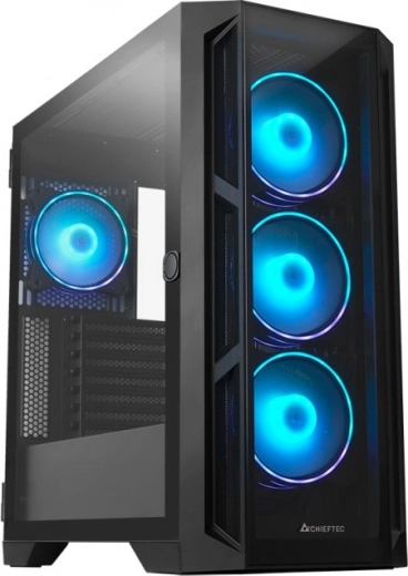 Boîtier PC CHIEFTEC APEX E-ATX avec verre trempé et 4 ventilateurs ARGB