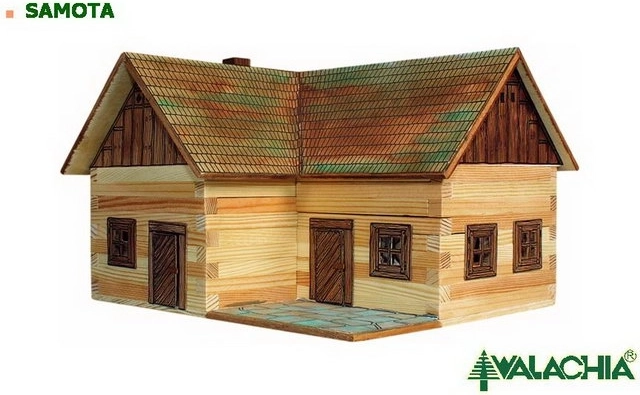 Kit di costruzione in legno incollabile Walachia Samota 1:32