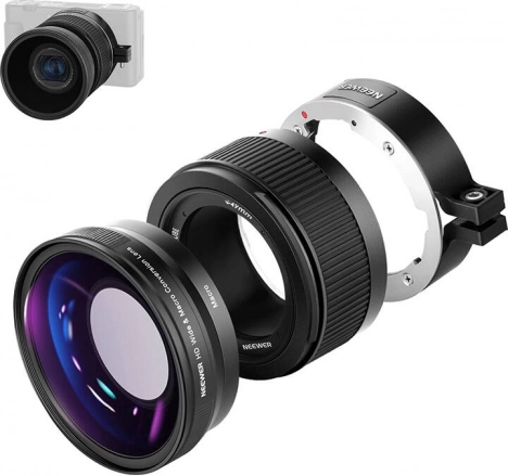 Wide-angle lens for Sony ZV1