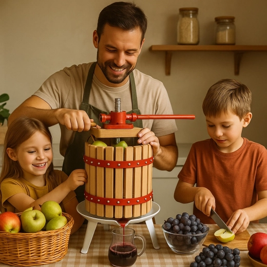 Torchio manuale per frutta 12 l