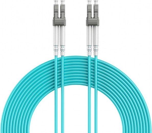 Duplex multimode fiberoptisk kabel OM4 50/125 LC/LC 30 m