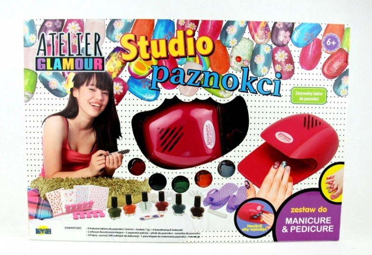 Set za manikuro Atelier Glamour Studio za nohte