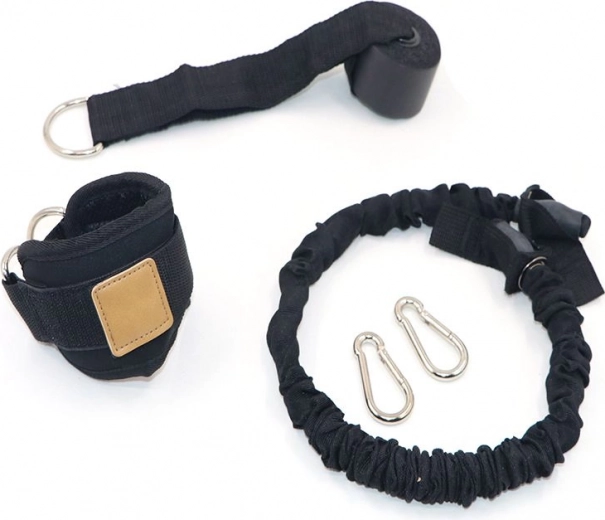 Odporové gumy s karabinami pro variabilní trénink