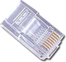 Złączka sieciowa RJ45, 30U, 100 szt.