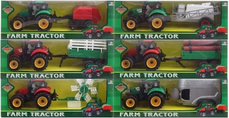 Trattore con rimorchio a frizione 29 cm