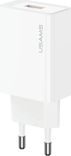 Usams T69 netlader 18 W USB-A wit