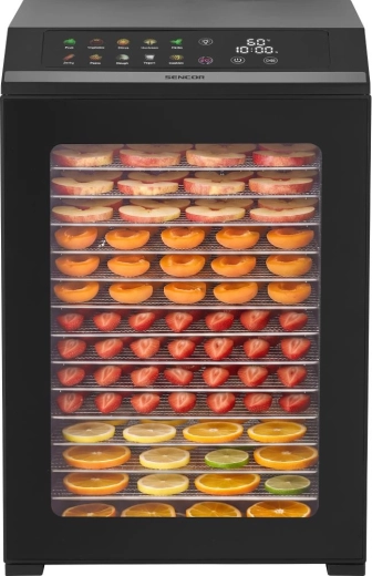 Even drying without rearranging the trays