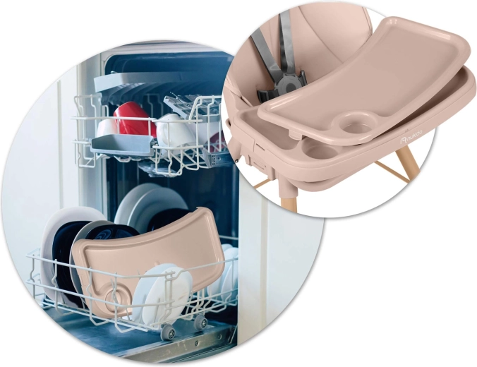 Pulizia facile grazie all’inserto rimovibile del vassoio