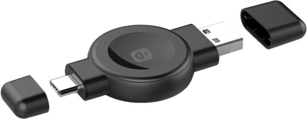 Bezdrátová nabíječka pro chytré hodinky Choetech (černá)