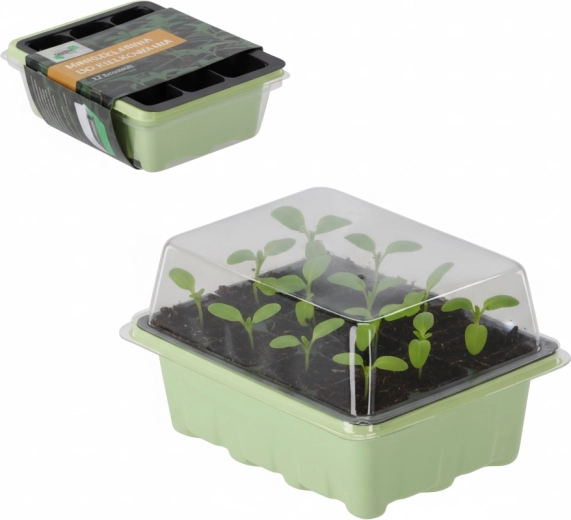 Mini-serre pour germination – 12 alvéoles