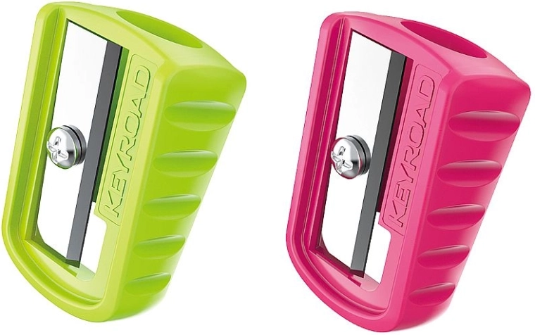 KEYROAD Slim Plastic Sharpener, assorted colors