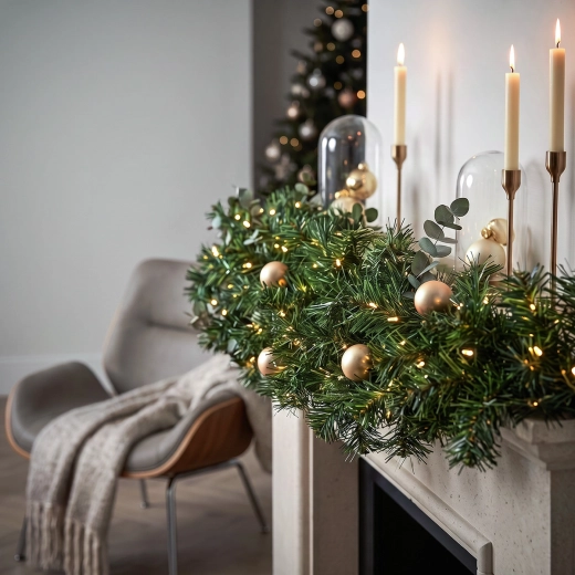 Warm wit licht voor een feestelijke sfeer