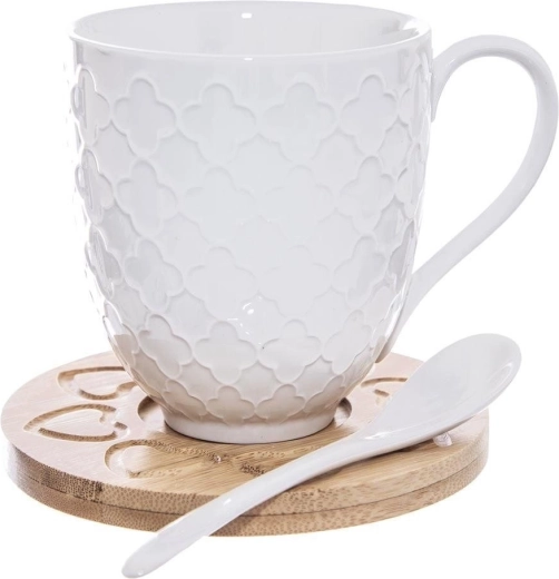 Stylish embossed design and comfortable grip