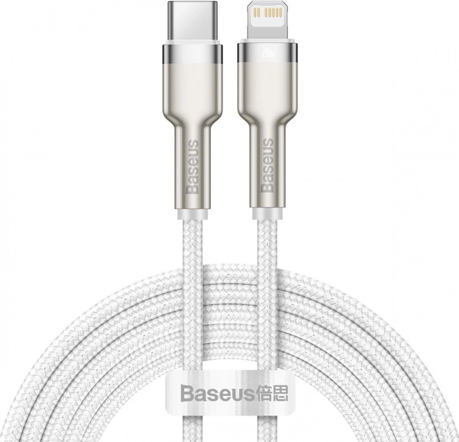 Baseus Cafule cavo USB‑C a Lightning 2 m, PD 20 W, bianco
