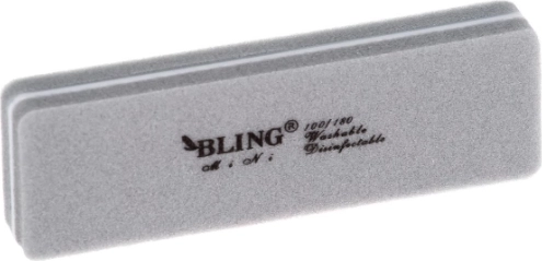 Mini Nail Buffer BLING 100/180 – flat, wide