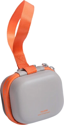 Telesin DisAdv EVA étui de transport mini universel pour caméra sportive gris-orange