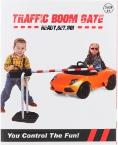 Large plastic barrier for children