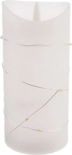 Decorated Flameless LED Candle 8+1 LED
