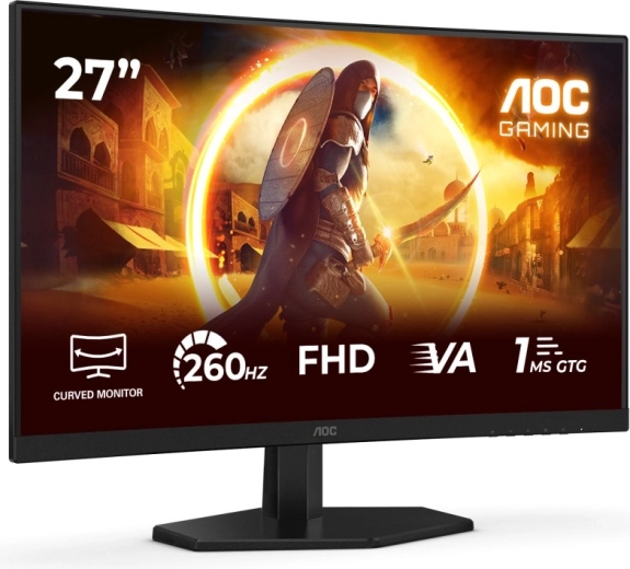 Dalle VA incurvée de 27" pour une meilleure immersion