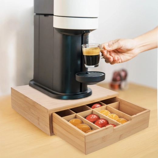 Stabiler Sockel für die Kaffeemaschine