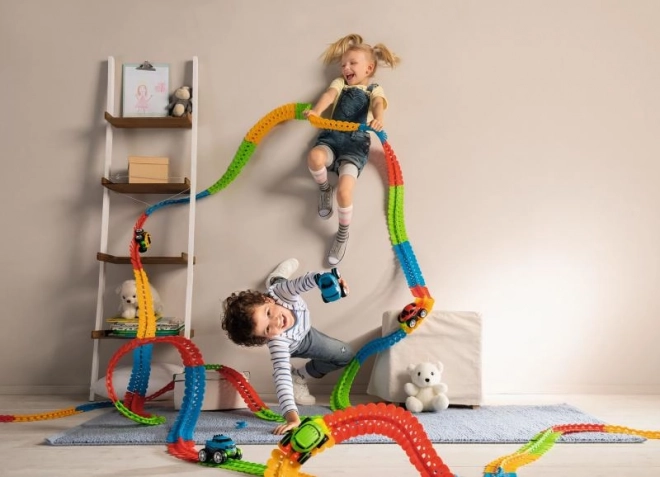 Colorful fun for little racers