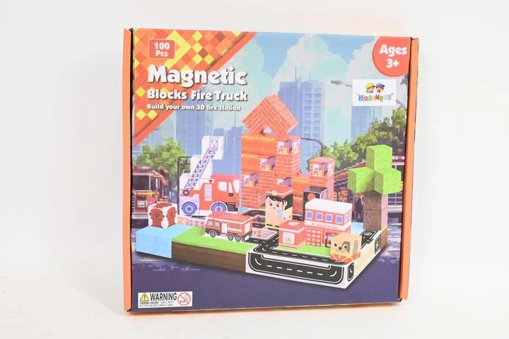 Magnetic building cubes – blocks, 100 pcs