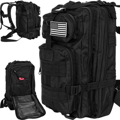 Tactical hiking backpack 26 L – black