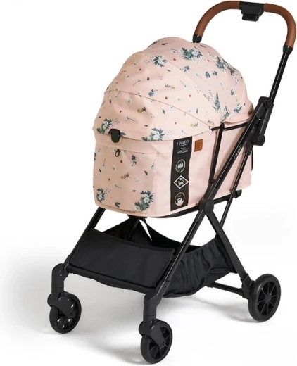 Fikago stroller for cats and dogs Arctic Flower