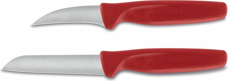 Set de couteaux à légumes 2 pcs rouge