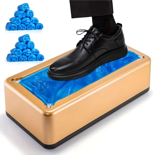 Automatisk skoovertræksdispenser + 20 poser