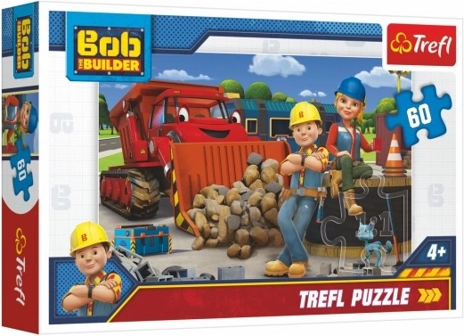Puzzel BOB DE BOUWER en Wendy 60 stukjes 33 × 22 cm