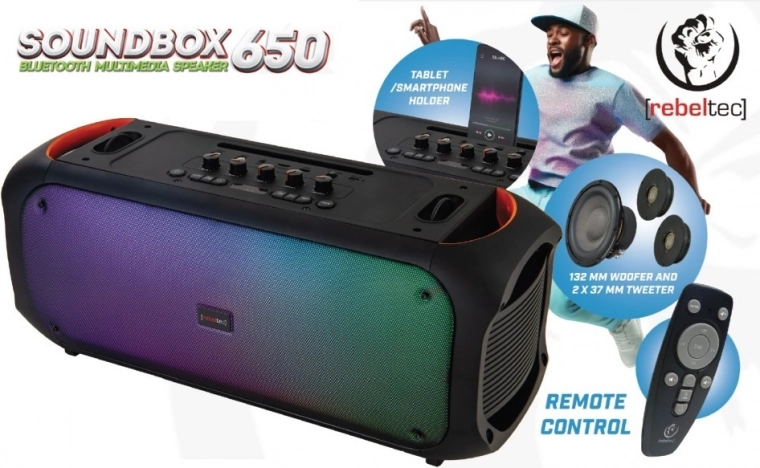 Bluetooth Speaker RebelTec SoundBox 650