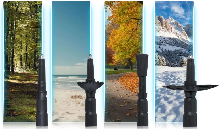 Complete set of tips for year-round use