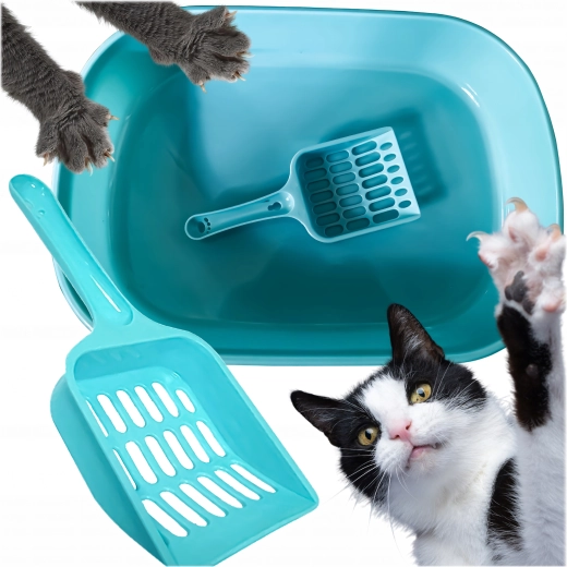 Includes a scoop for quick cleaning