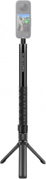 Selfie Stick with Tripod 110 cm PULUZ for Action Cameras (INSTA360, DJI OSMO ACTION, etc.)