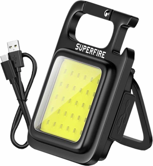 SUPERFIRE MX16 workshop flashlight with USB‑C and 4 modes