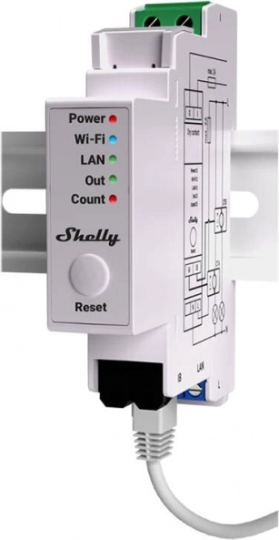Compteur intelligent de consommation d’énergie SHELLY Wi‑Fi/LAN